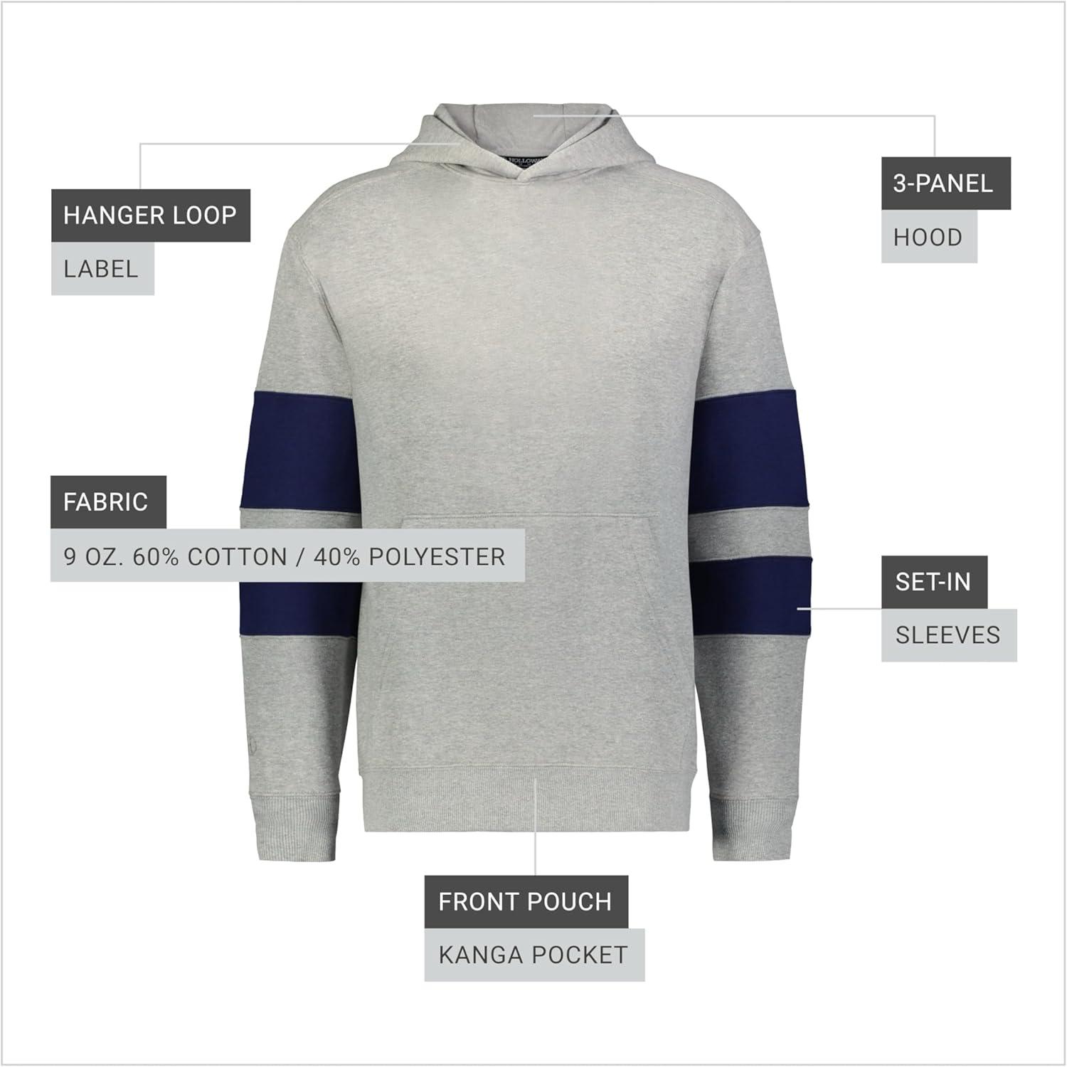 imageHolloway Boys Jackson Way HoodieCharcoal HeatherNavy