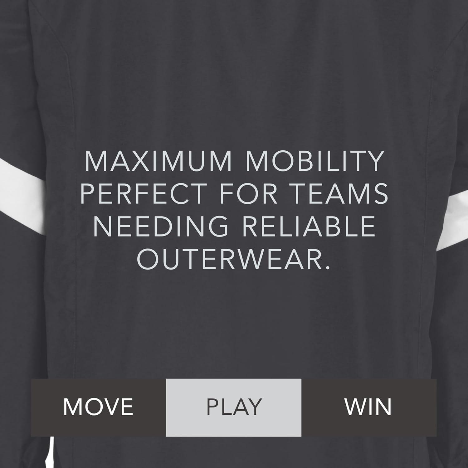 imageHolloway Charger JacketWaterResistant Stylish Outerwear with Athletic Fit Perfect for Active MenCarbon White