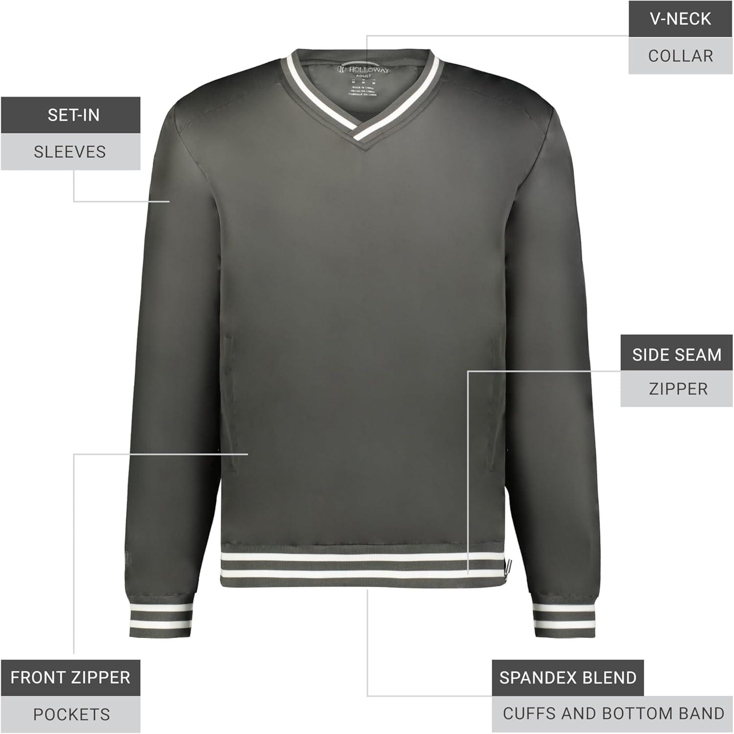 imageHolloway Heritage WindshirtCarbonWhite