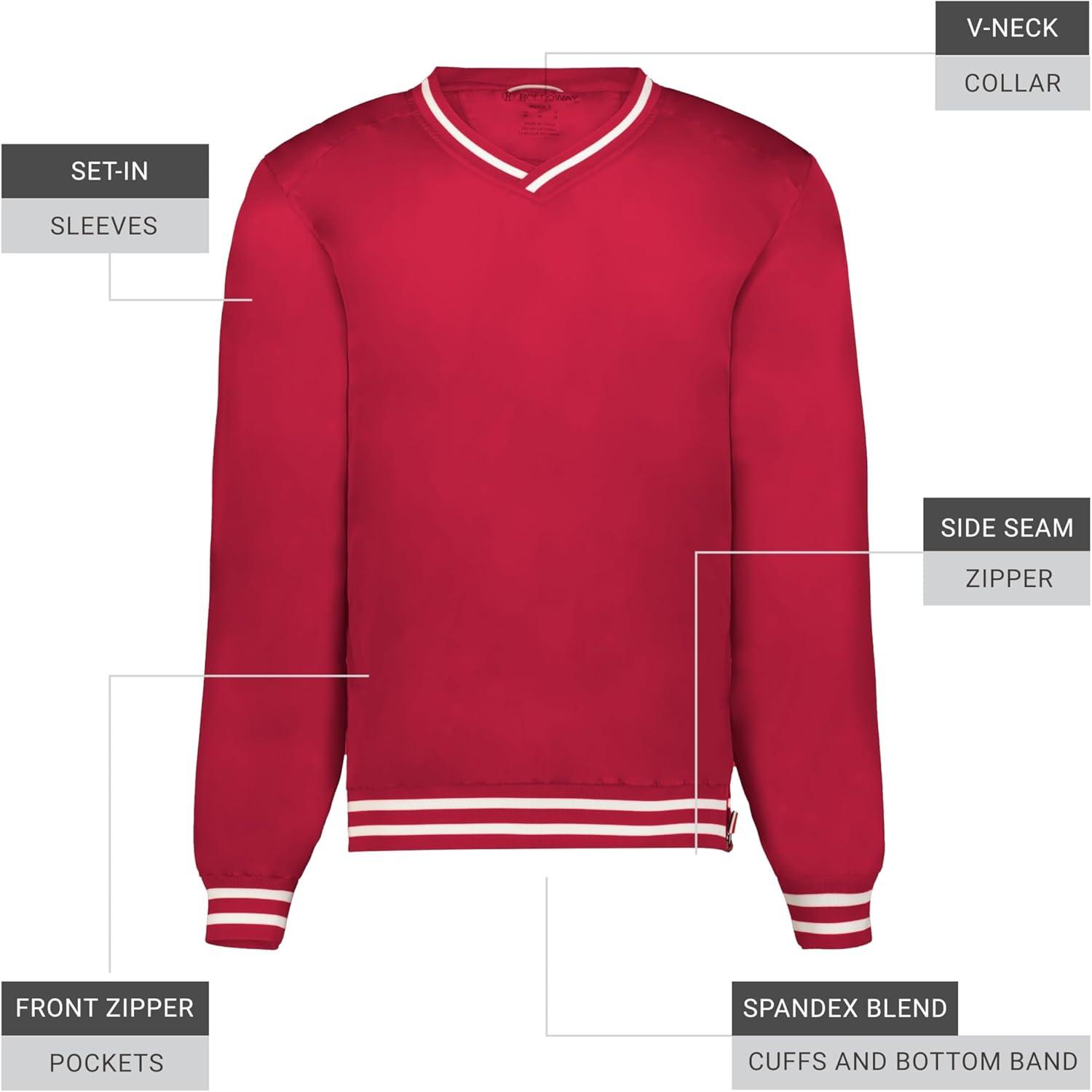 imageHolloway Heritage WindshirtScarletWhite