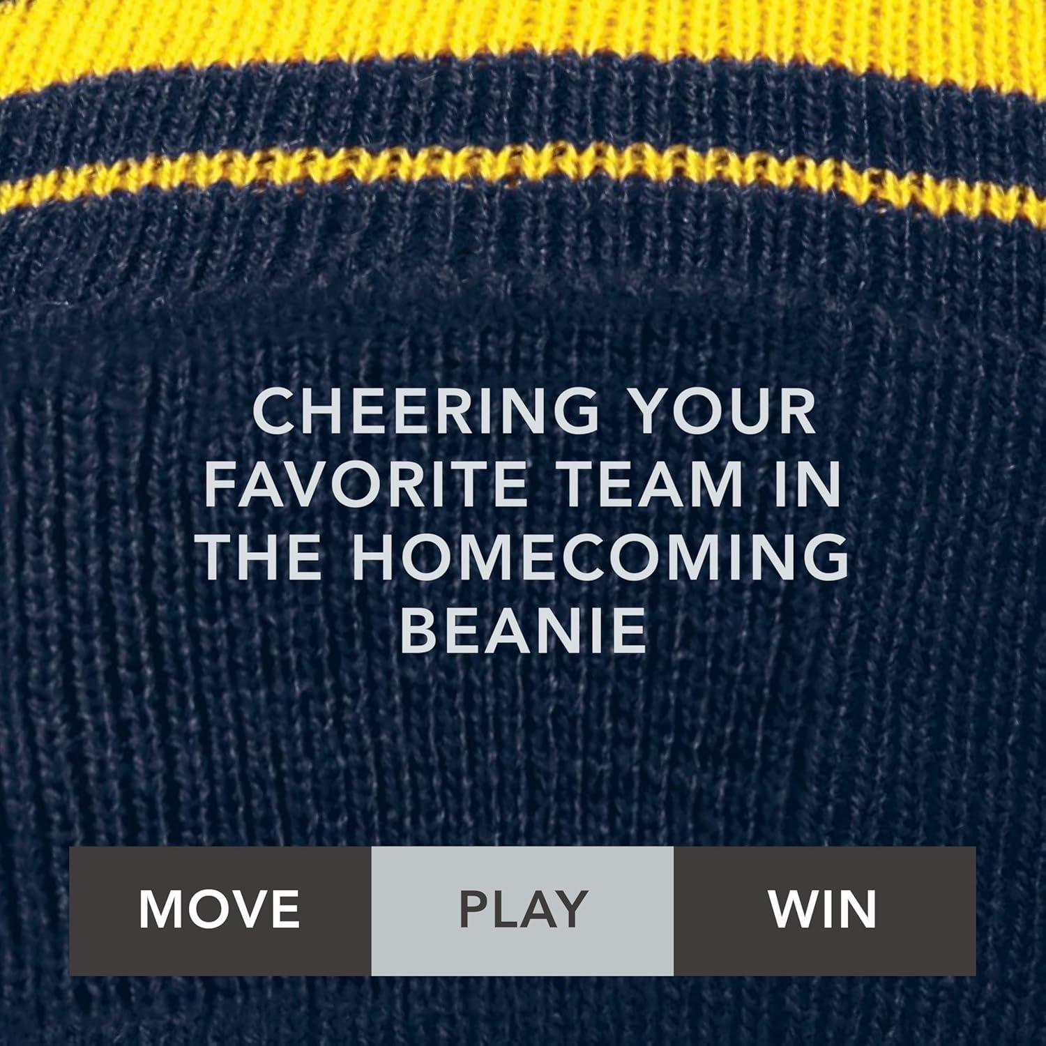 imageHolloway Homecoming BeanieNavyLight Gold