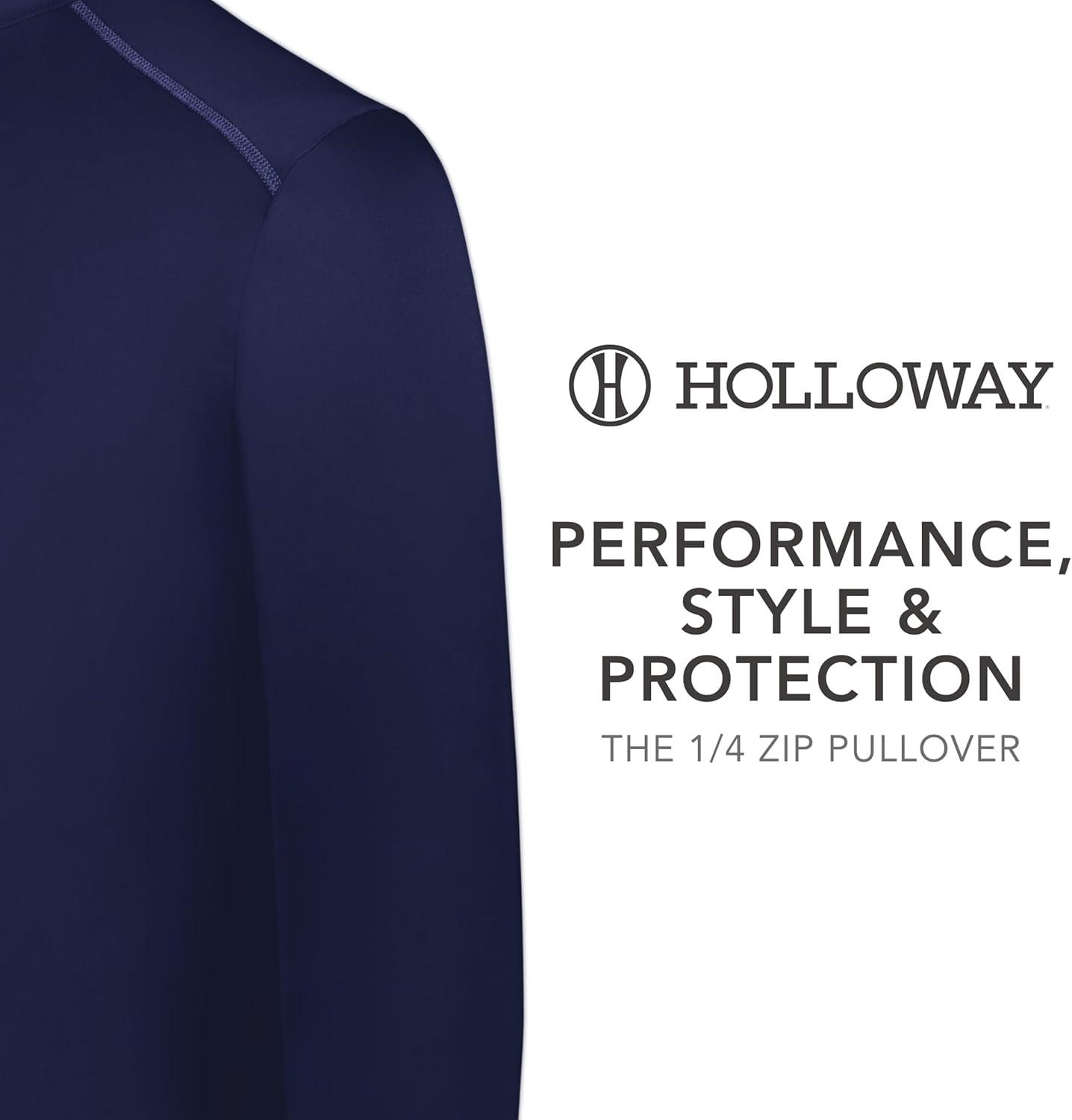 imageHolloway Mens 14 Zip Pullover Powered by CoolcoreNavy