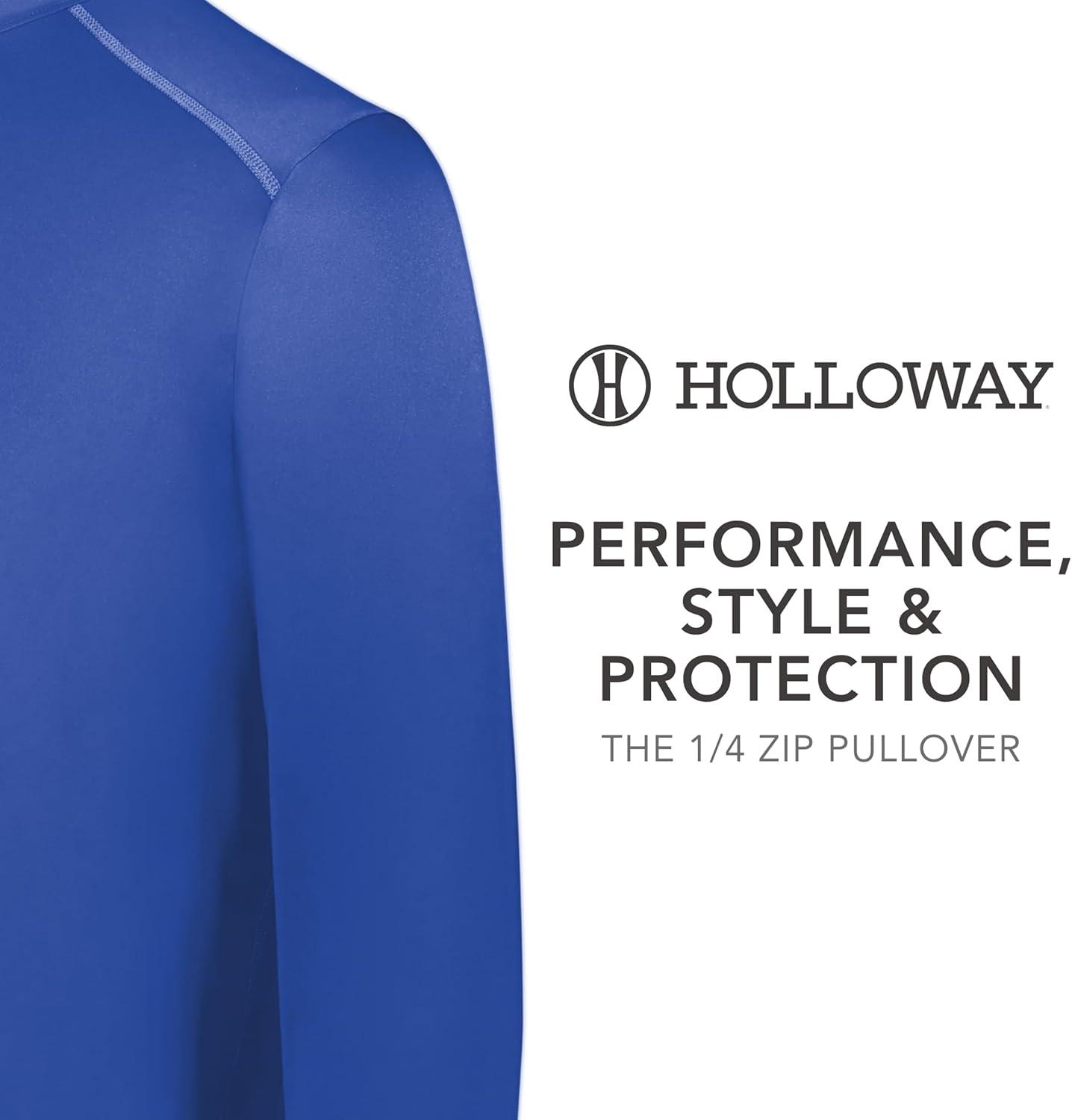 imageHolloway Mens 14 Zip Pullover Powered by CoolcoreRoyal