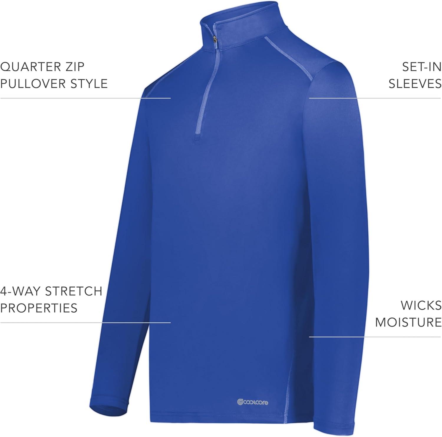 imageHolloway Mens 14 Zip Pullover Powered by CoolcoreRoyal