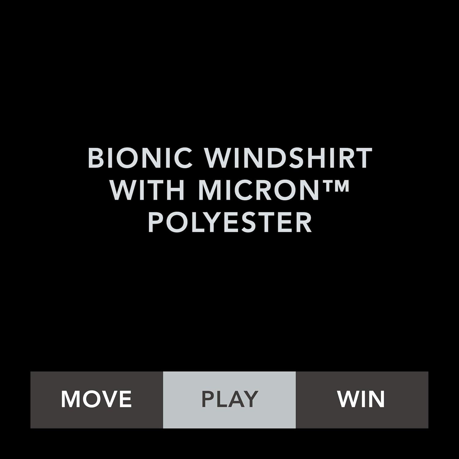 imageHolloway Mens Bionic Pullover WindshirtBlackLight Gold