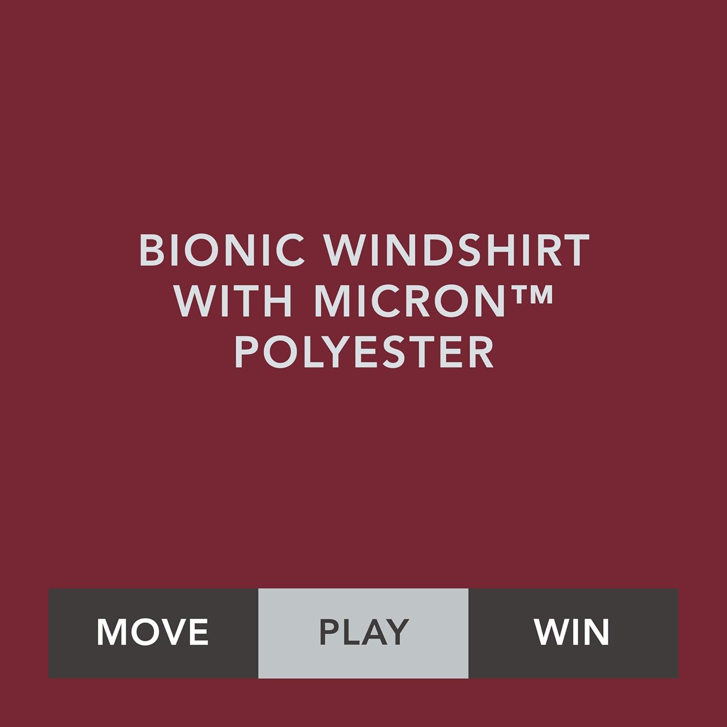 imageHolloway Mens Bionic Pullover WindshirtCardinalWhite