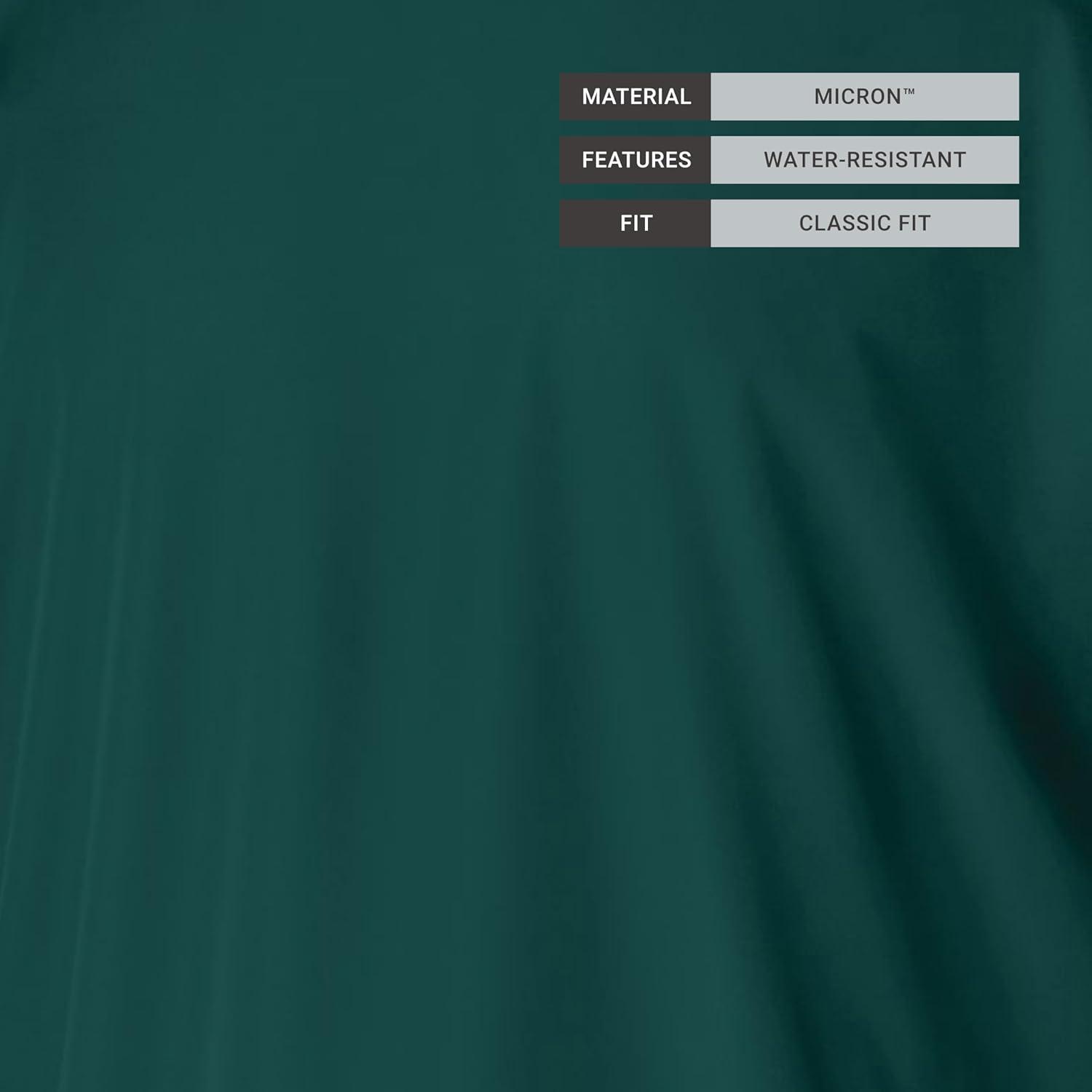 imageHolloway Mens Bionic Pullover WindshirtDark GreenWhite