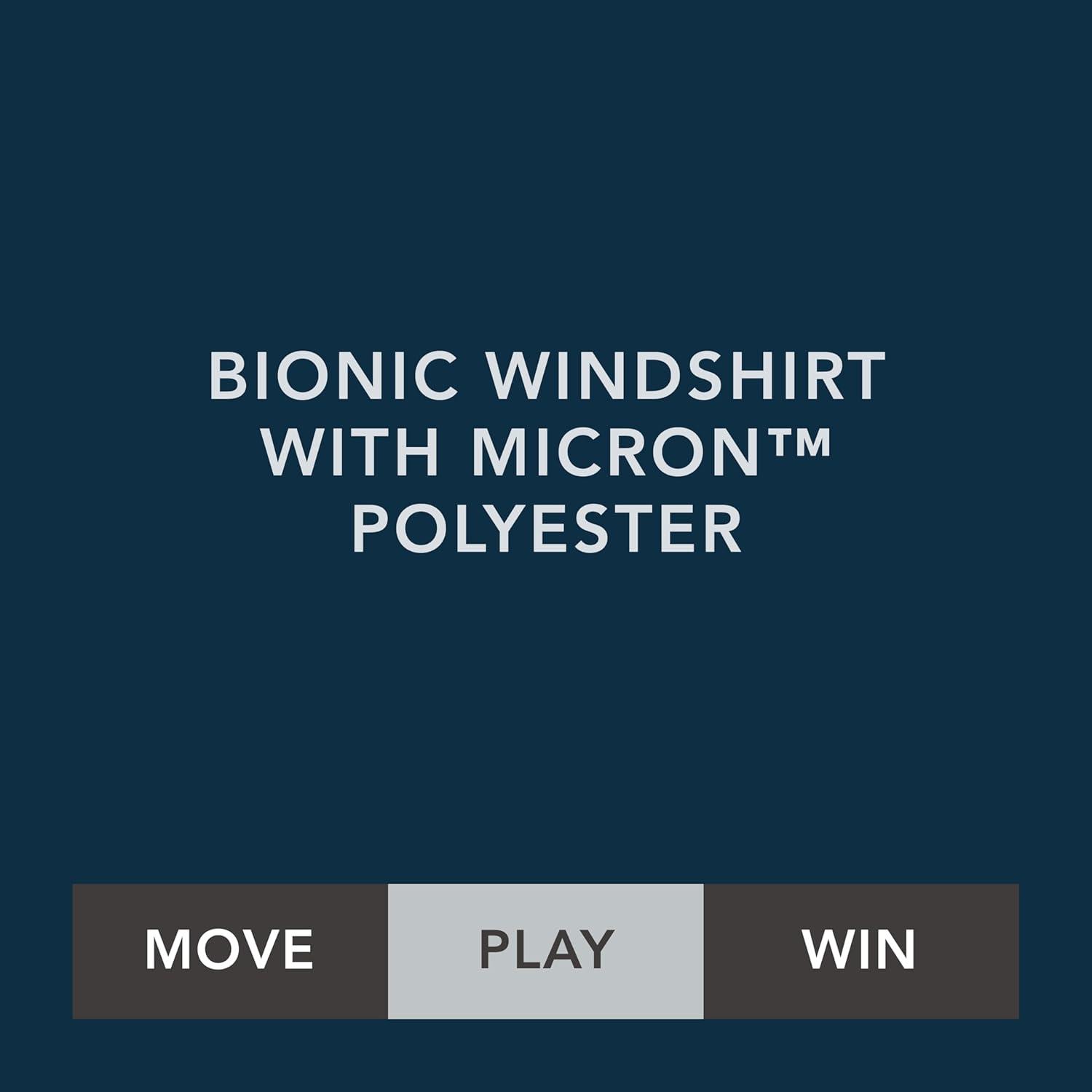 imageHolloway Mens Bionic Pullover WindshirtNavyWhite