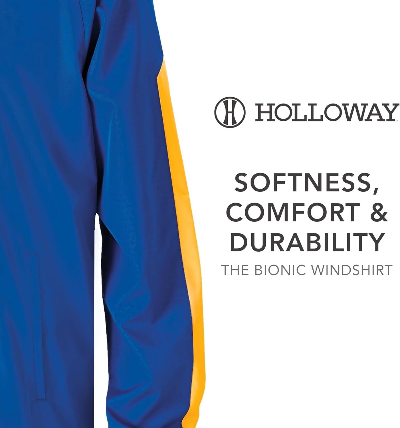 imageHolloway Mens Bionic Pullover WindshirtRoyalLight Gold