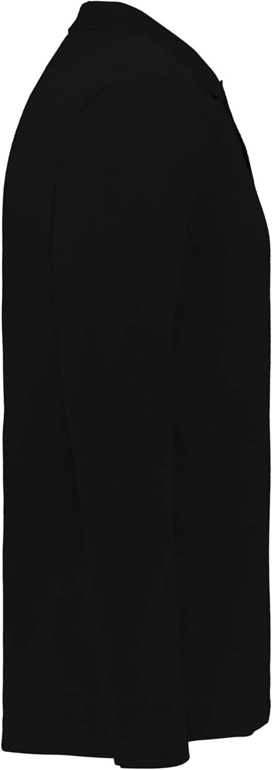 imageHolloway Mens Core Cotton Long Sleeve PoloBlack