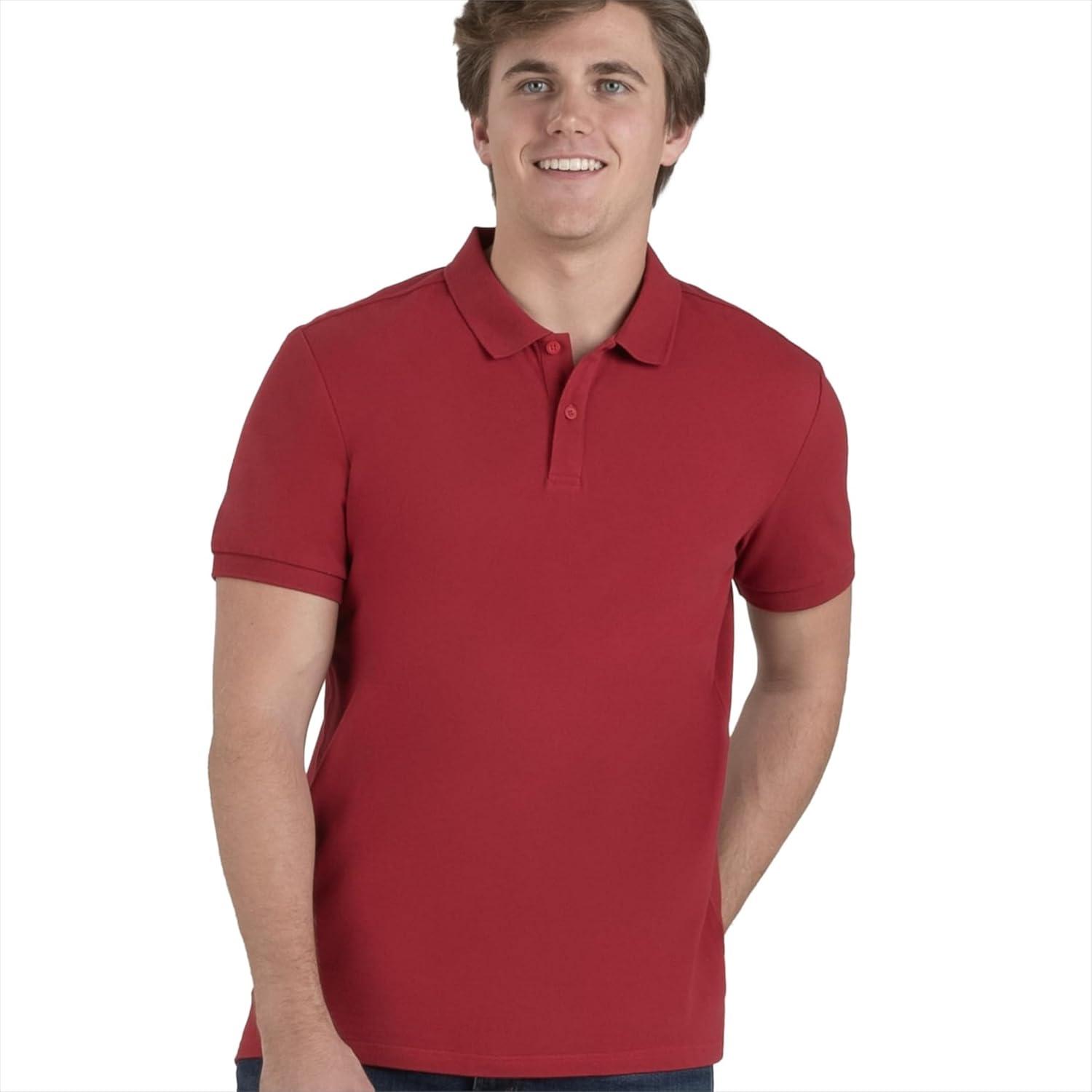 imageHolloway Mens Core Cotton PoloBlack