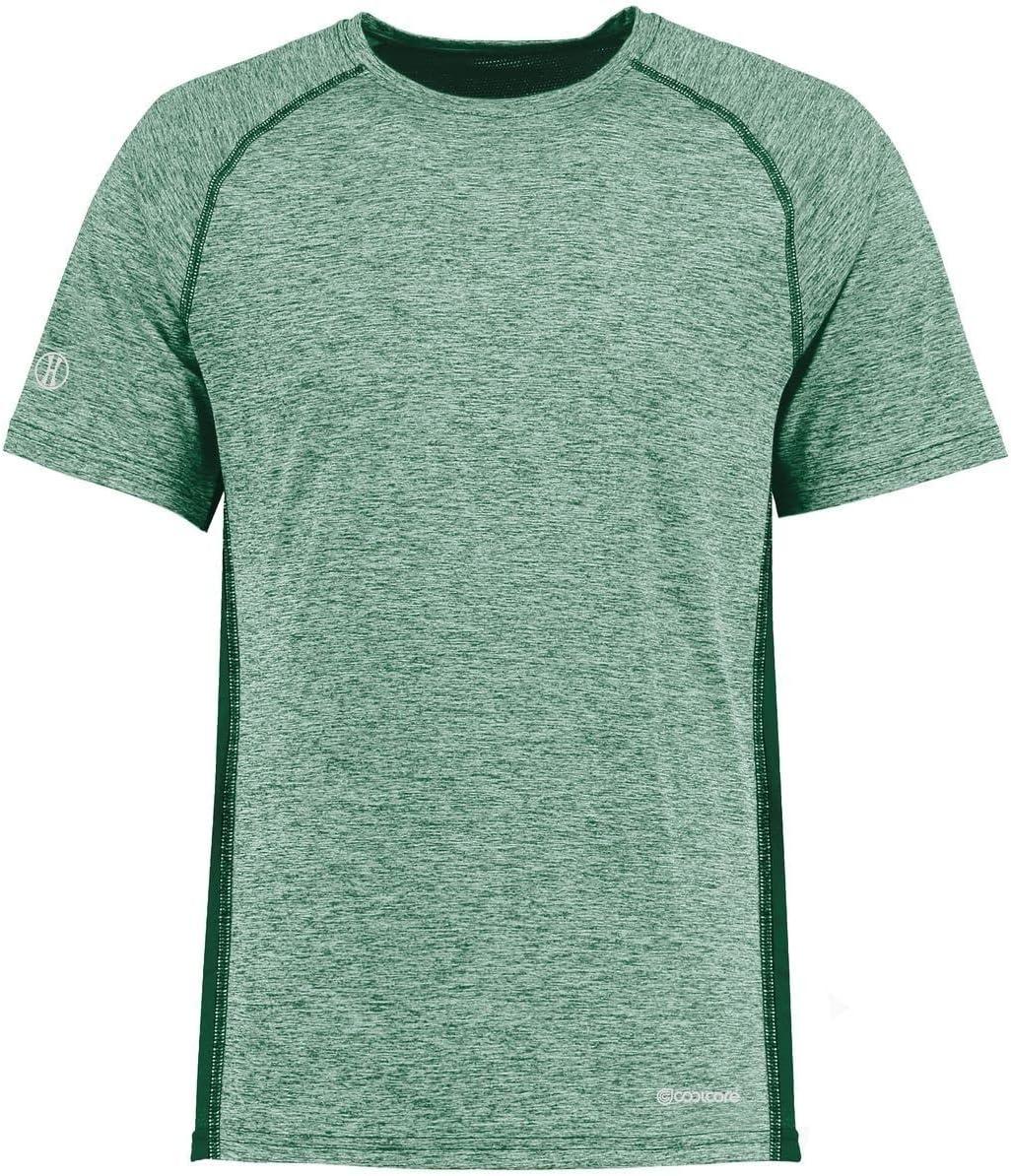 imageHolloway Mens Electrify Powered by Coolcore TeeDark Green Heather