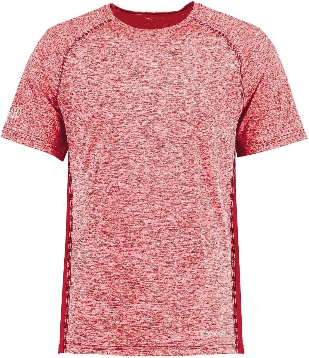 imageHolloway Mens Electrify Powered by Coolcore TeeScarlet Heather