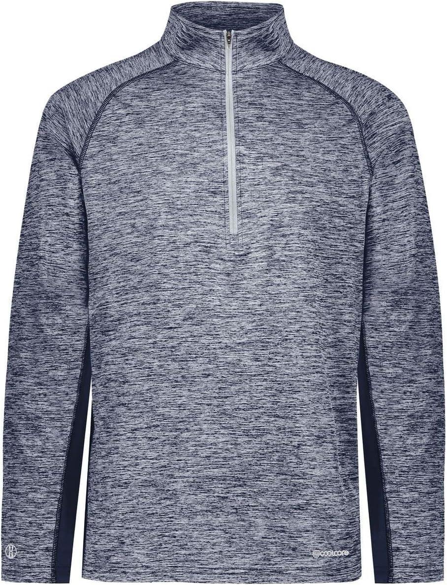 imageHolloway Mens HalfZip Raglan Sleeve PulloverNavy Heather
