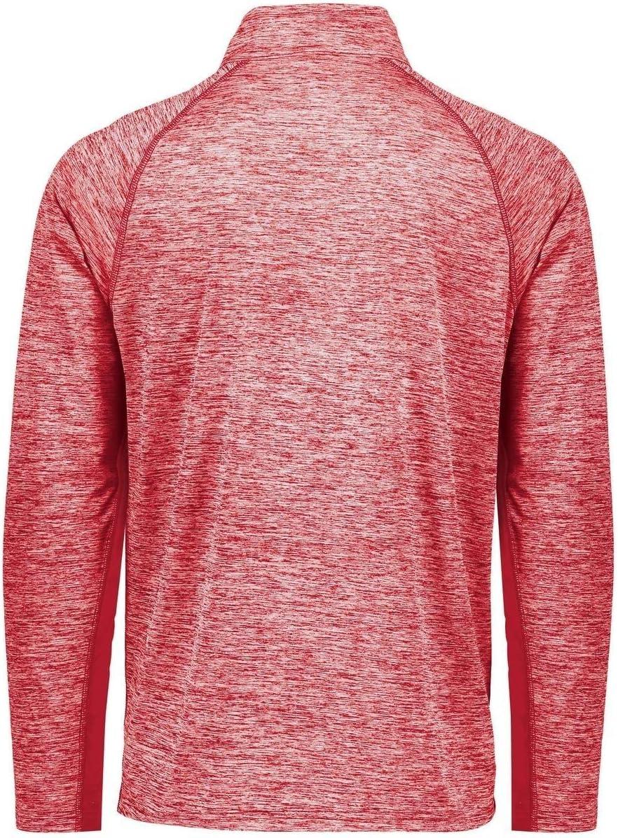 imageHolloway Mens HalfZip Raglan Sleeve PulloverScarlet Heather