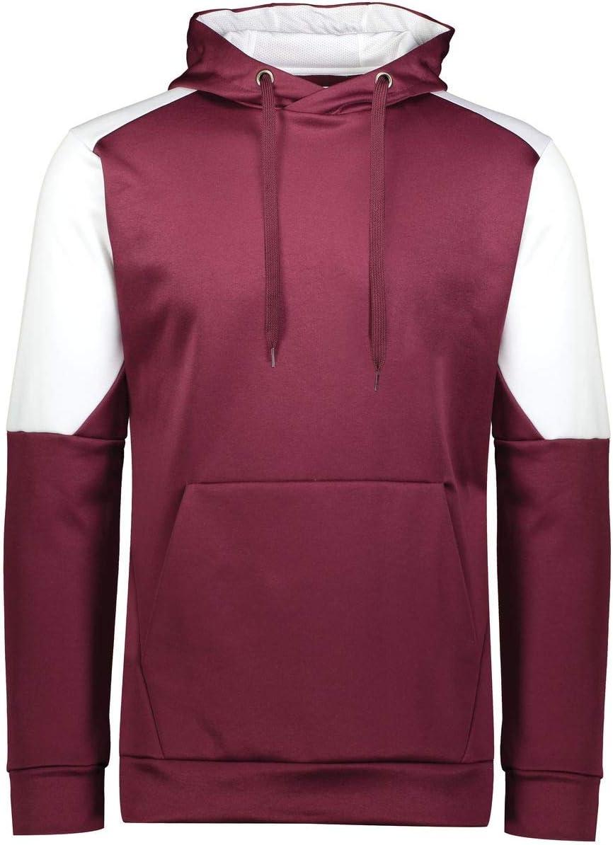 imageHolloway Mens HoodieMaroonWhite