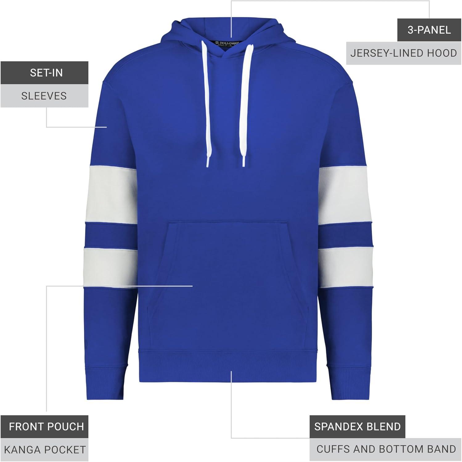 imageHolloway Mens Jackson Way HoodieRoyalWhite