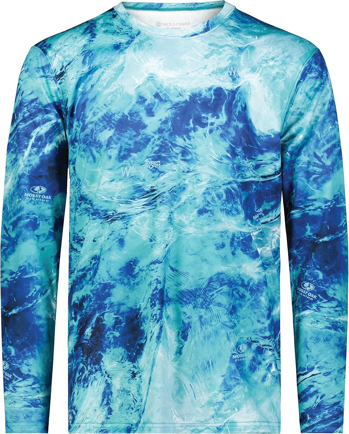 imageHolloway Mens Mossy Oak Momentum Long Sleeve TeeMo Elements Wakeform Equator