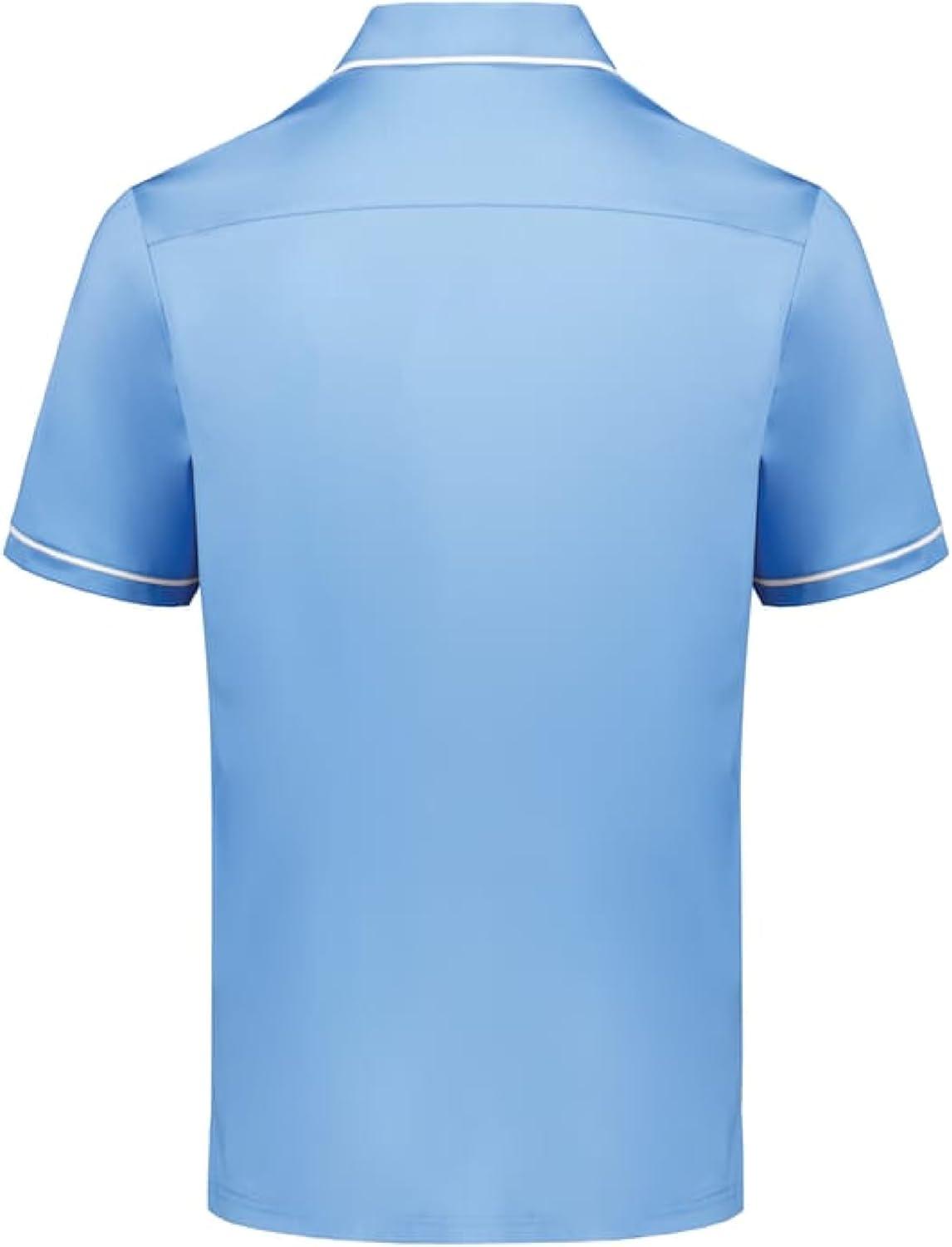 imageHolloway Mens Powered by Coolcore Performance PoloColumbia BlueWhite