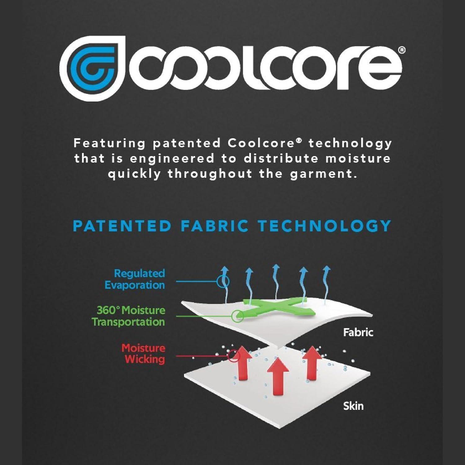 imageHolloway Mens Powered by Coolcore Performance PoloMaroonWhite