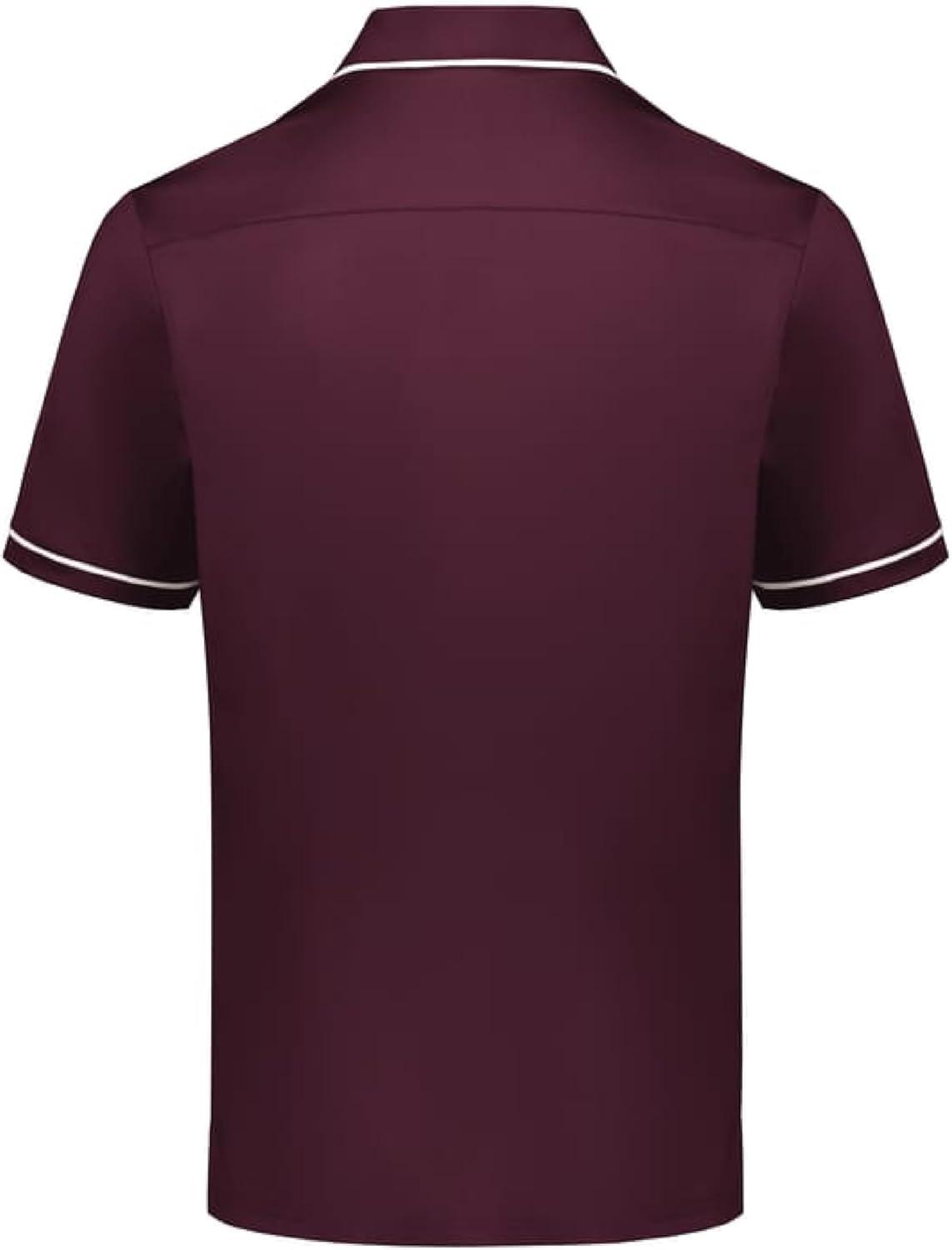 imageHolloway Mens Powered by Coolcore Performance PoloMaroonWhite