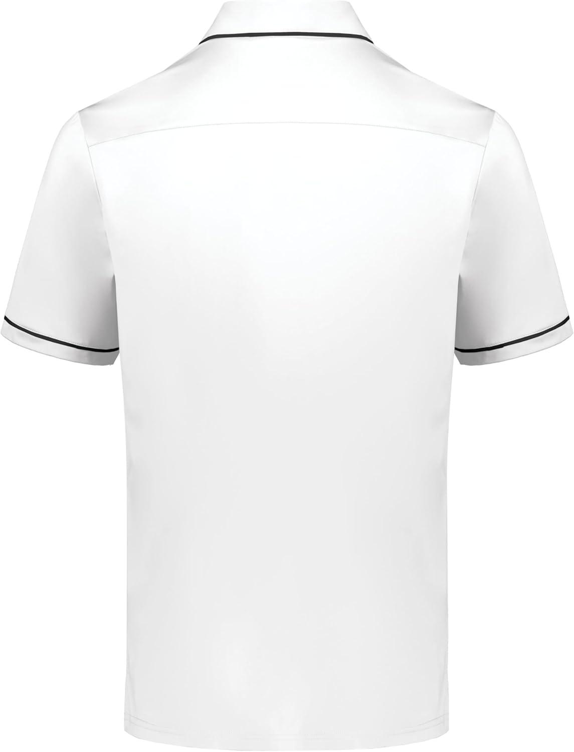 imageHolloway Mens Powered by Coolcore Performance PoloWhiteBlack