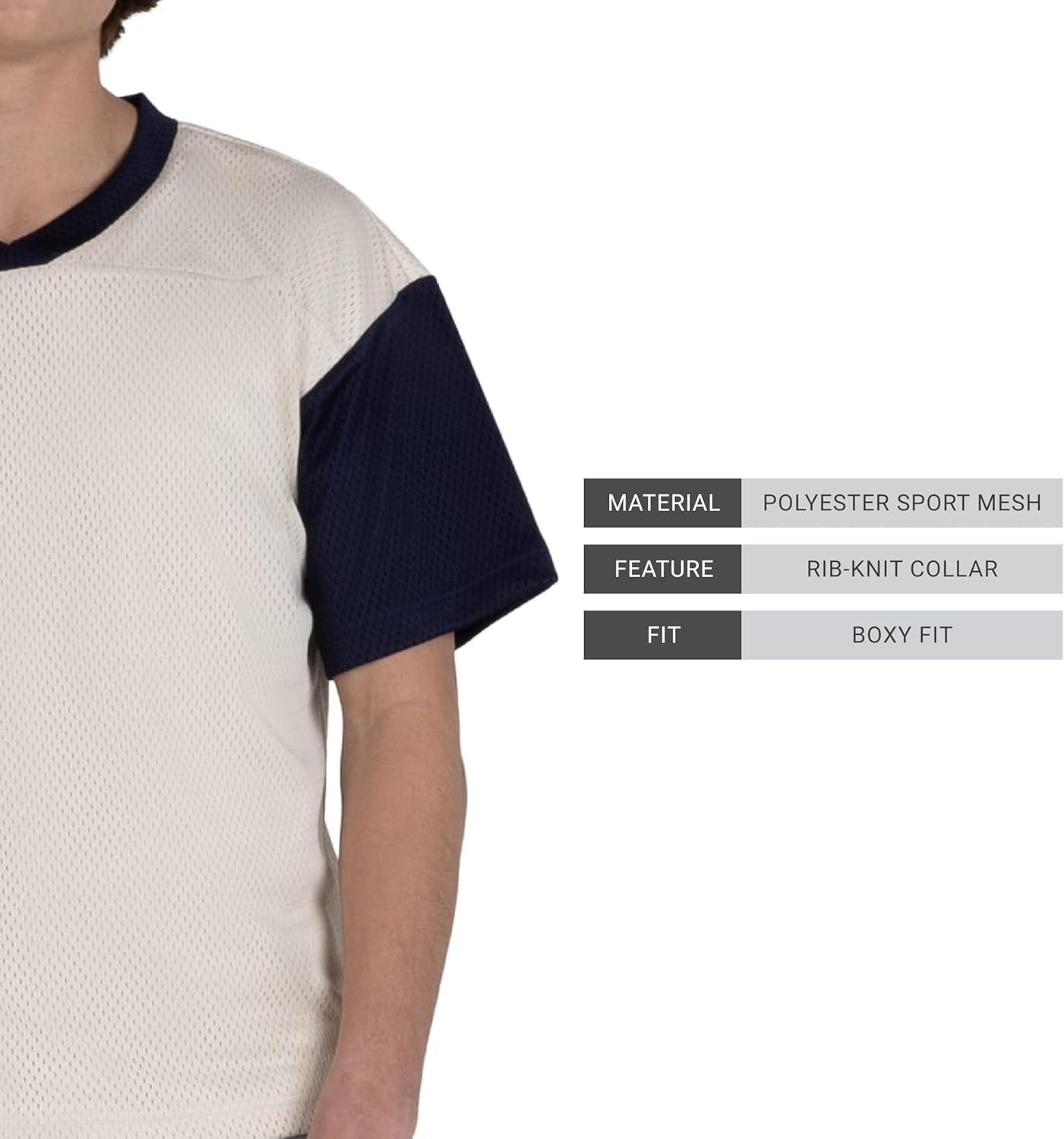 imageHolloway Mens Prep Street Fan JerseyAlabasterNavy