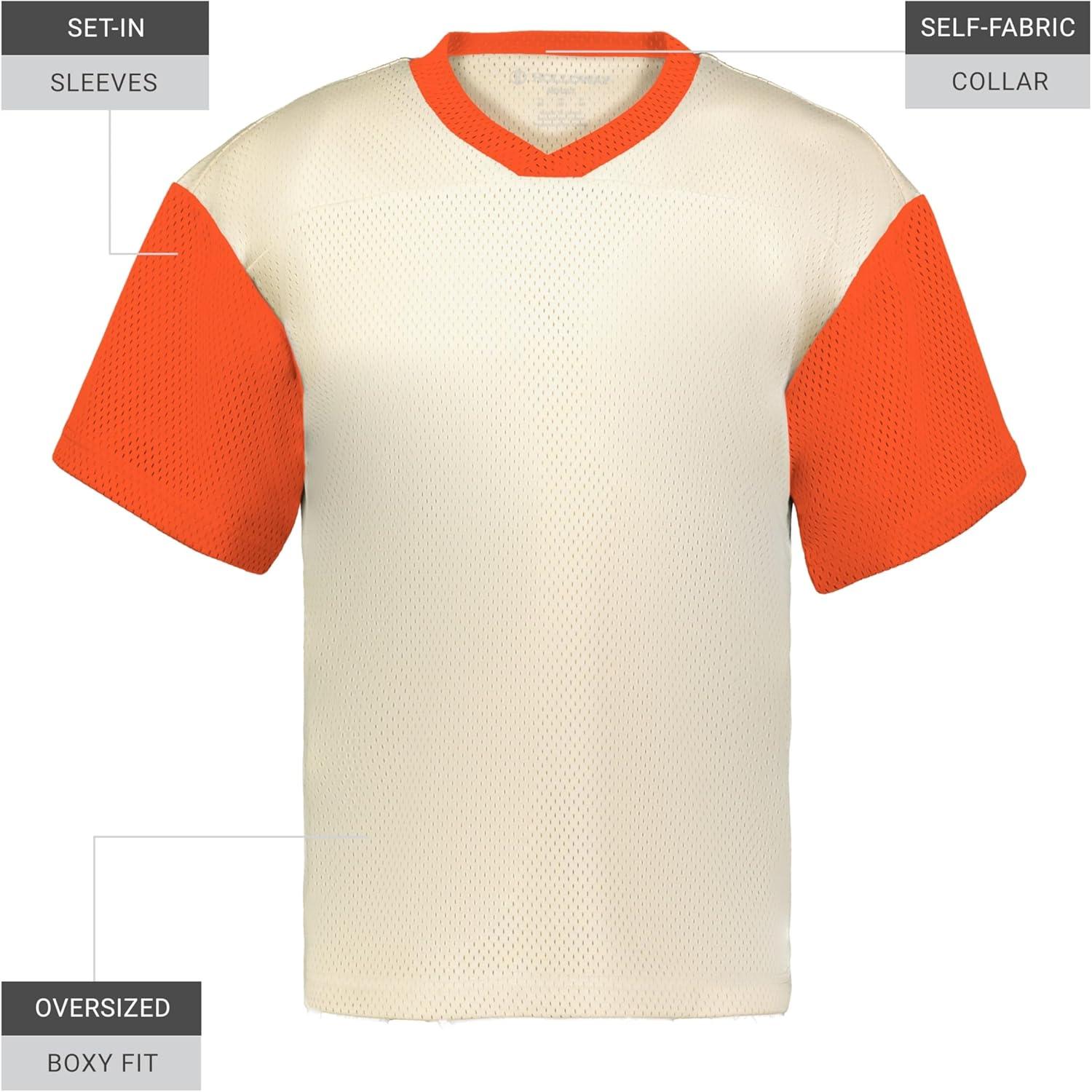 imageHolloway Mens Prep Street Fan JerseyAlabasterOrange