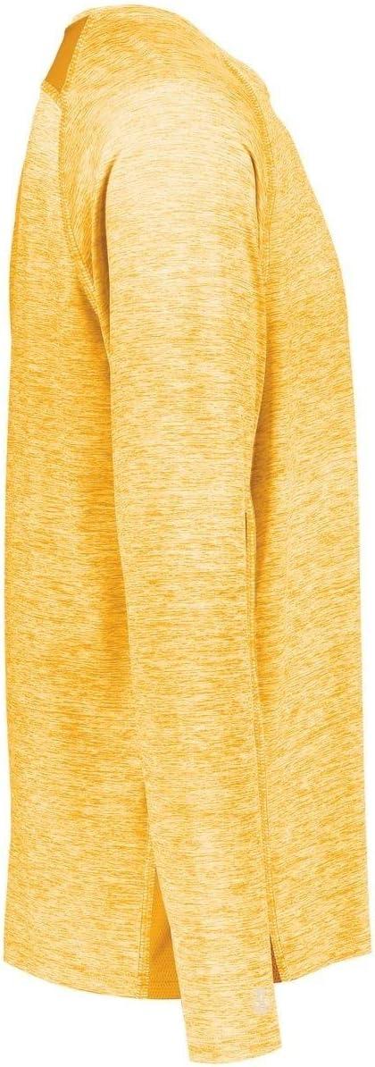 imageHolloway Mens Sportswear Electrify Powered by Coolcore Long Sleeve TeeGold Heather