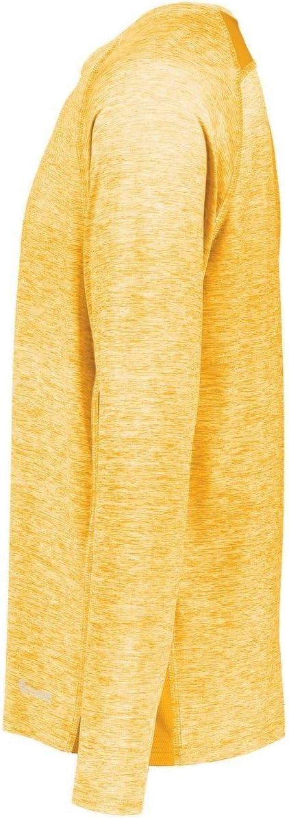 imageHolloway Mens Sportswear Electrify Powered by Coolcore Long Sleeve TeeGold Heather