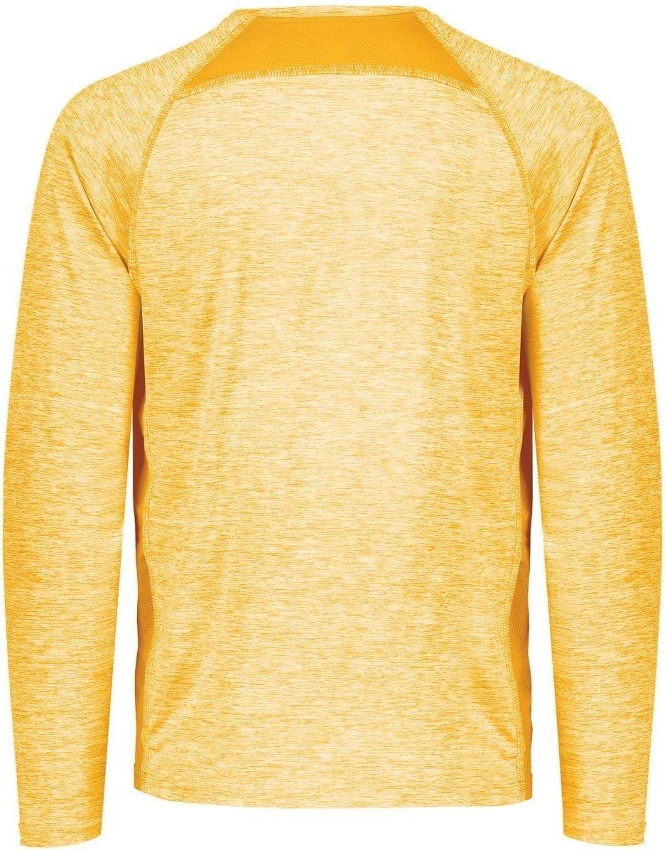 imageHolloway Mens Sportswear Electrify Powered by Coolcore Long Sleeve TeeGold Heather