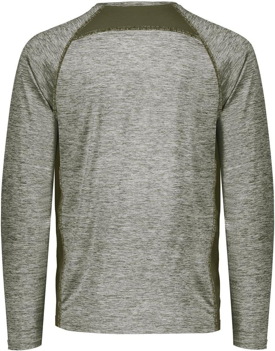imageHolloway Mens Sportswear Electrify Powered by Coolcore Long Sleeve TeeOlive Heather