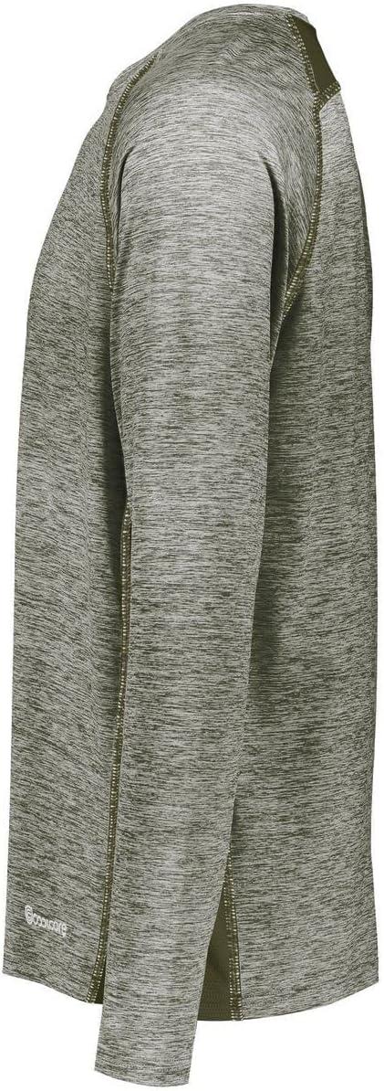 imageHolloway Mens Sportswear Electrify Powered by Coolcore Long Sleeve TeeOlive Heather