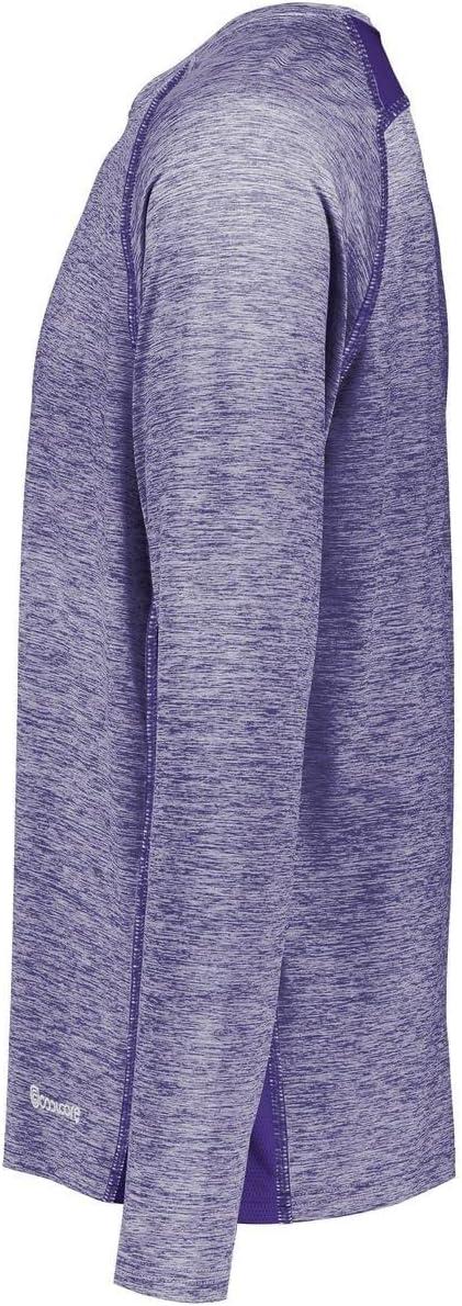 imageHolloway Mens Sportswear Electrify Powered by Coolcore Long Sleeve TeePurple Heather