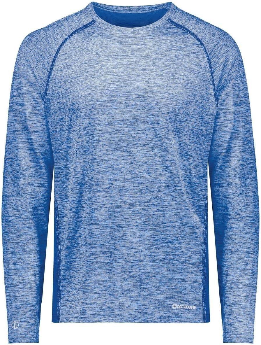imageHolloway Mens Sportswear Electrify Powered by Coolcore Long Sleeve TeeRoyal Heather