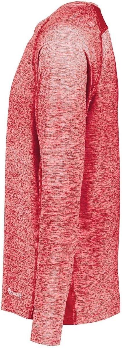 imageHolloway Mens Sportswear Electrify Powered by Coolcore Long Sleeve TeeScarlet Heather