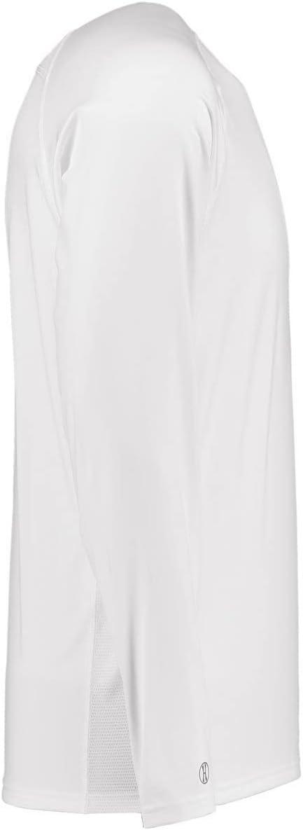 imageHolloway Mens Sportswear Electrify Powered by Coolcore Long Sleeve TeeWhite