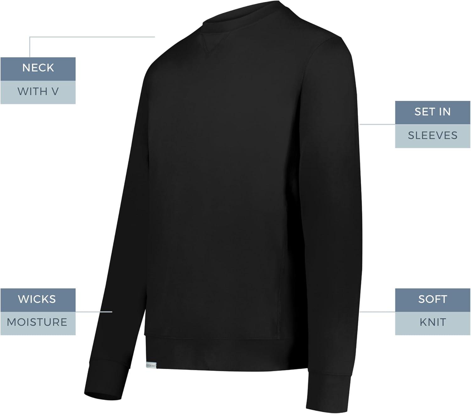 imageHolloway Mens Ventura Soft Knit CrewBlack