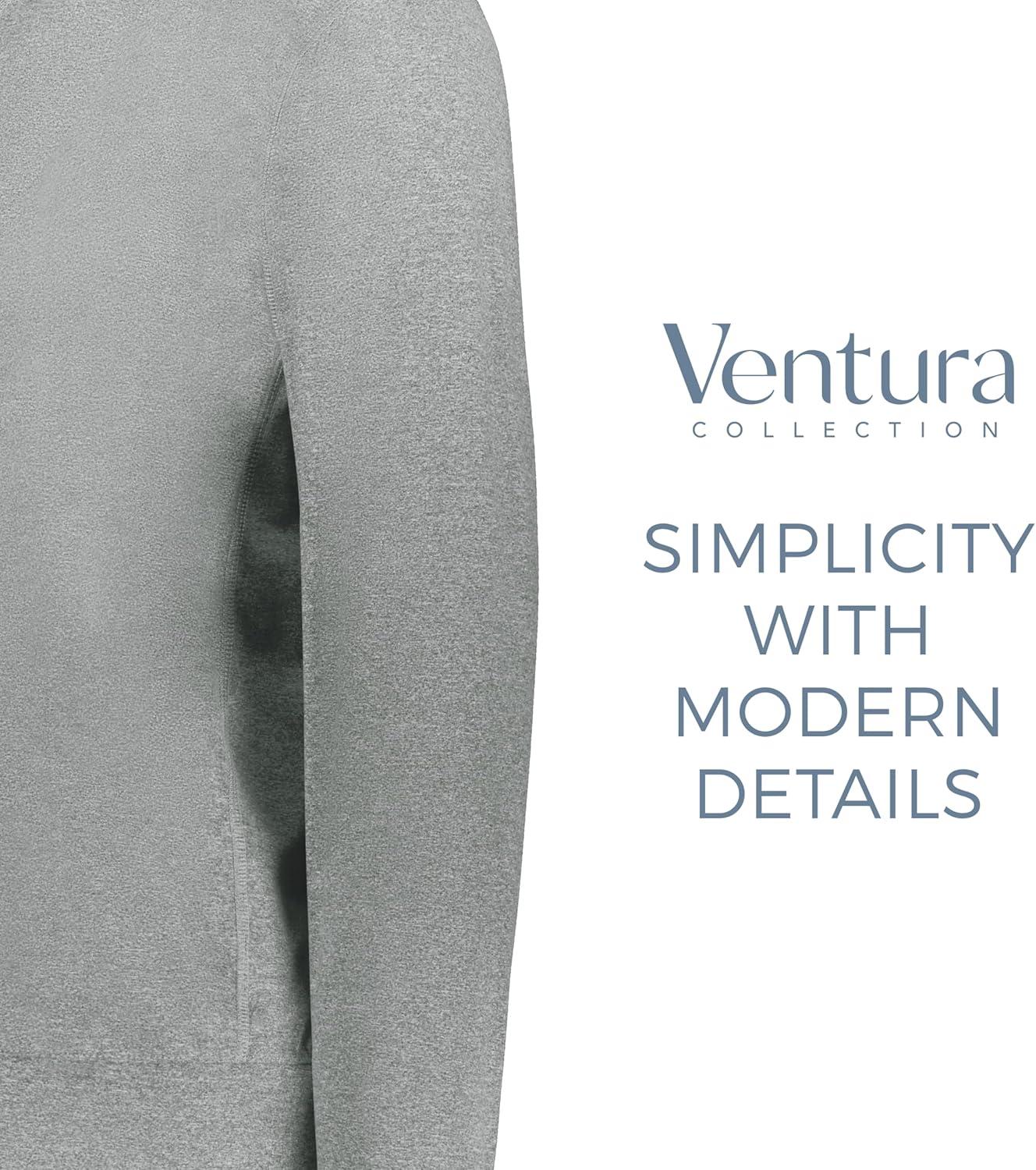 imageHolloway Mens Ventura Soft Knit CrewGrey Heather