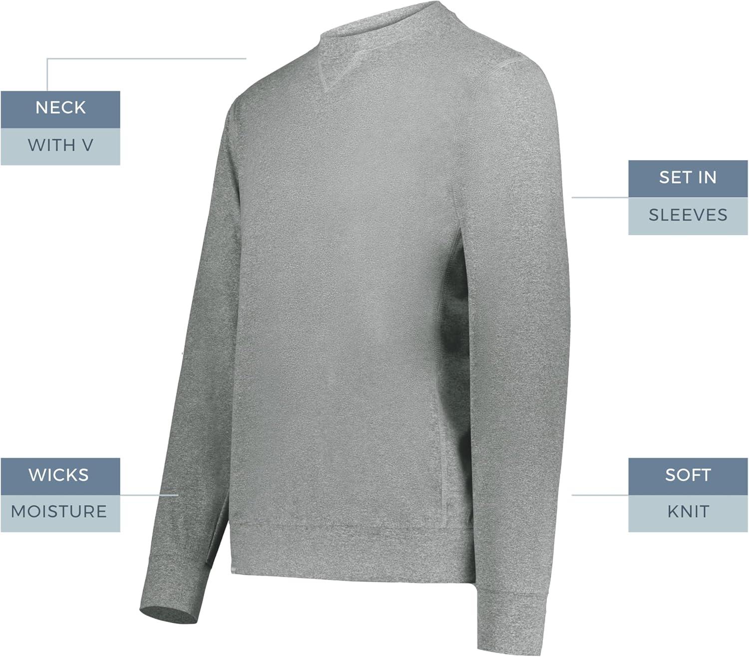 imageHolloway Mens Ventura Soft Knit CrewGrey Heather