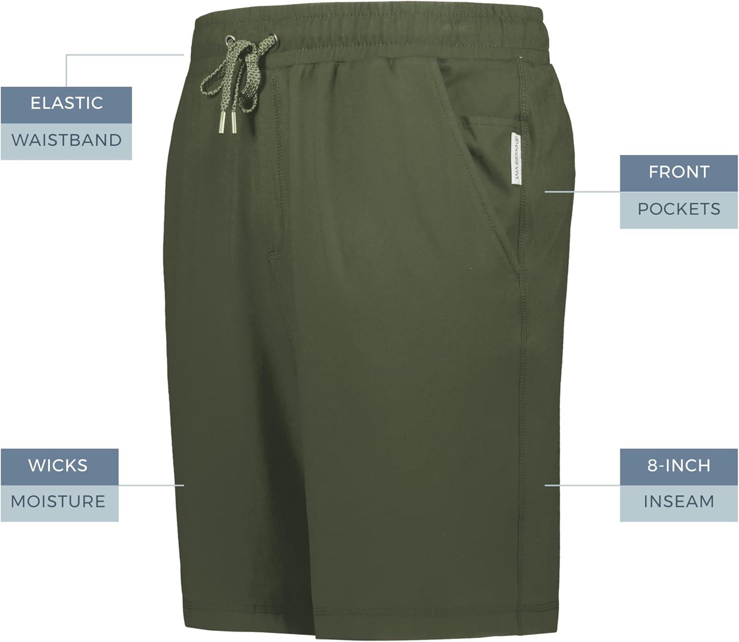 imageHolloway Mens Ventura Soft Knit ShortOlive