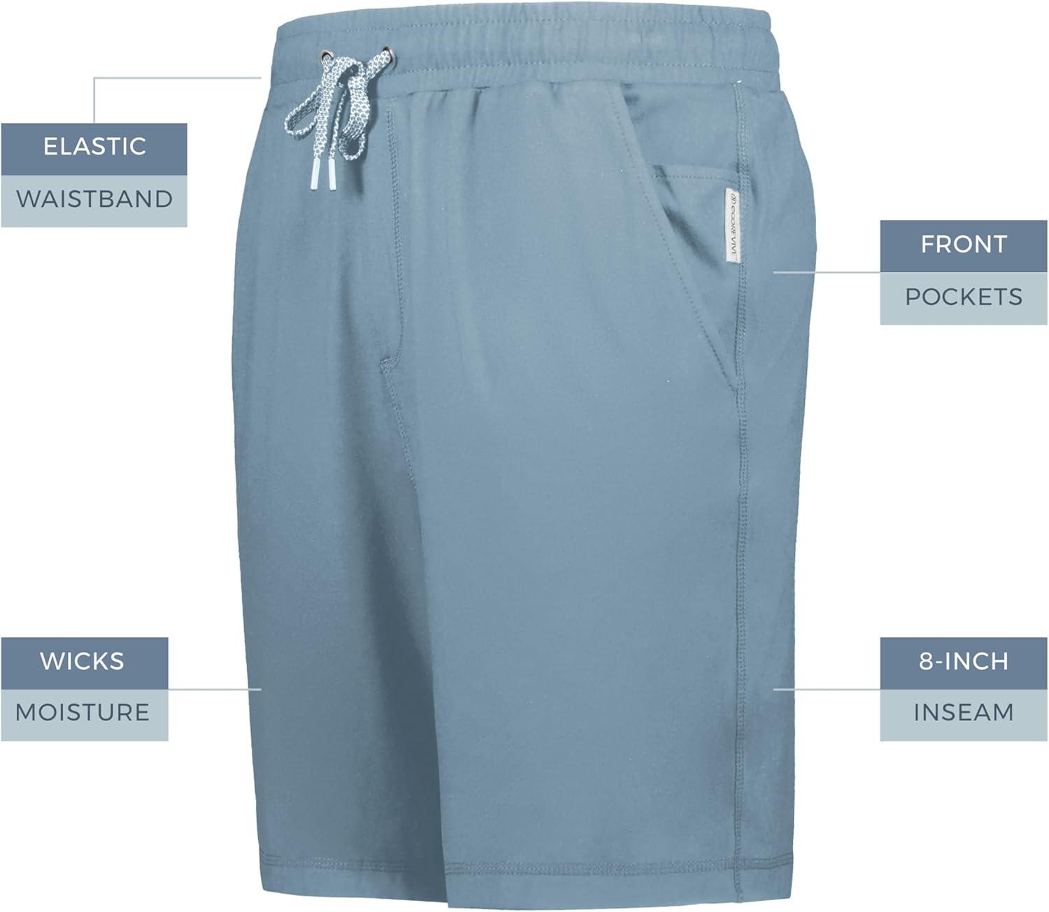 imageHolloway Mens Ventura Soft Knit ShortStorm