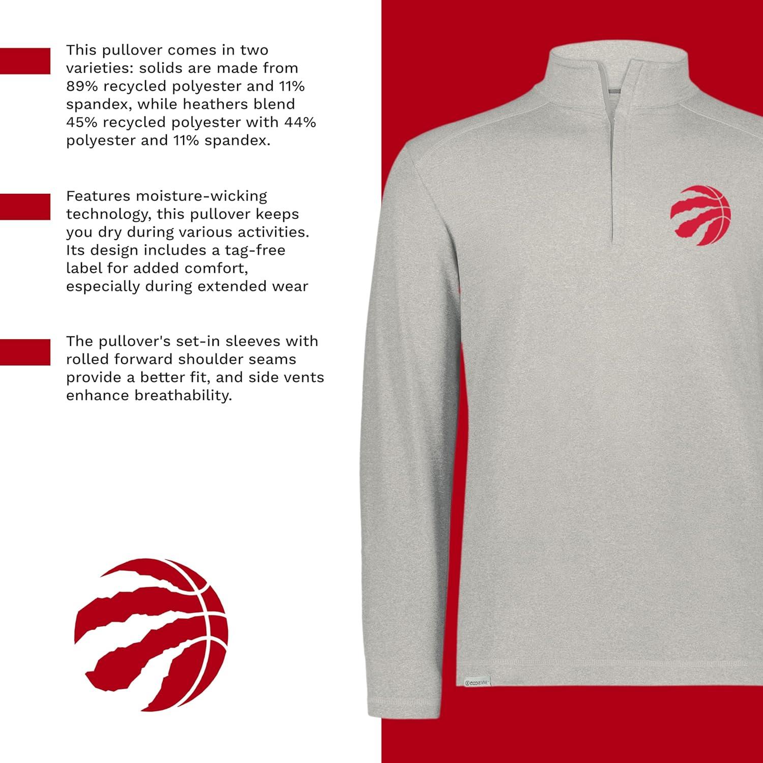 imageHolloway NBA 14 Zip Pullover Stylish NBA Team Gear Perfect for Training Casual and Game DayMulti