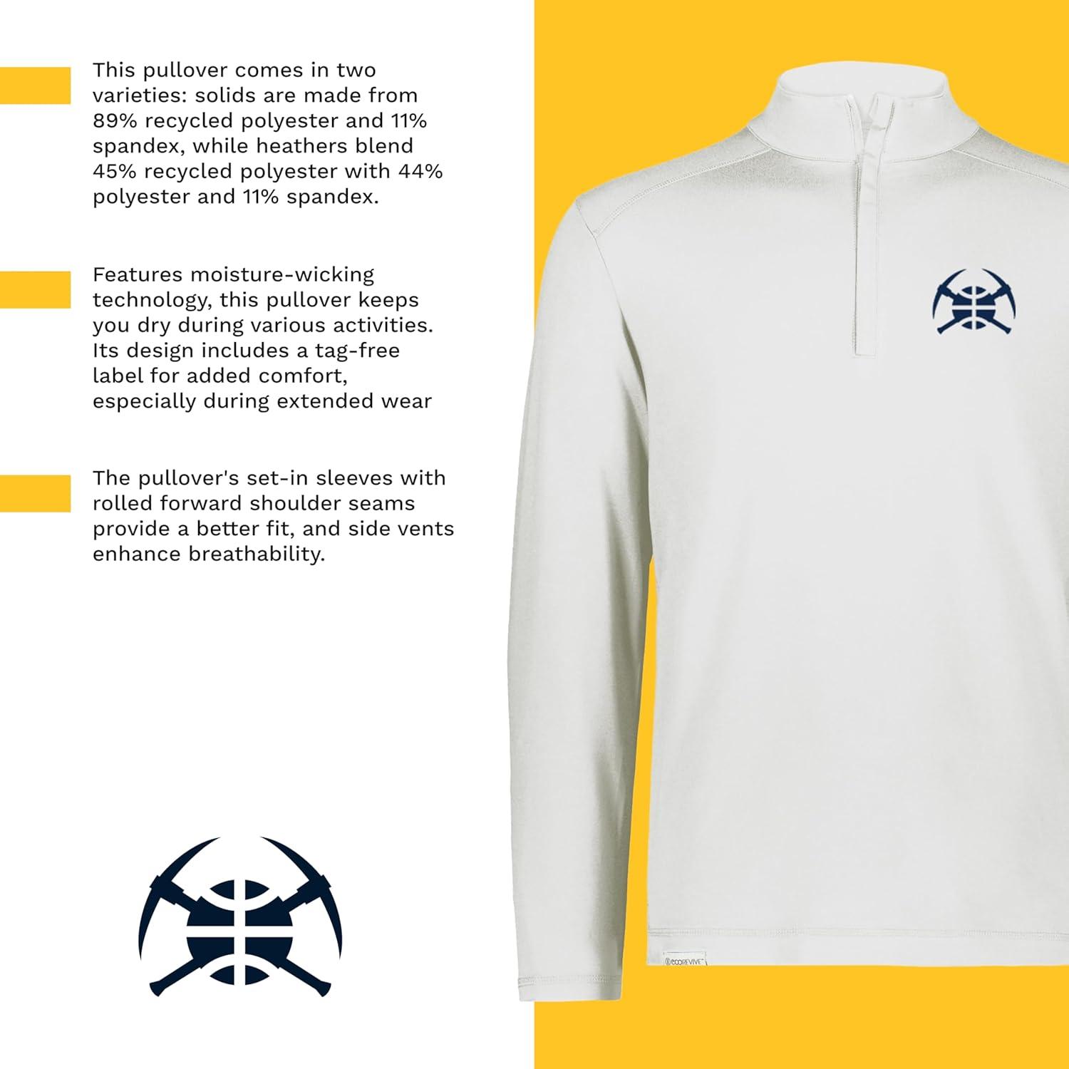 imageHolloway NBA 14 Zip Pullover Stylish NBA Team Gear Perfect for Training Casual and Game DayMulti