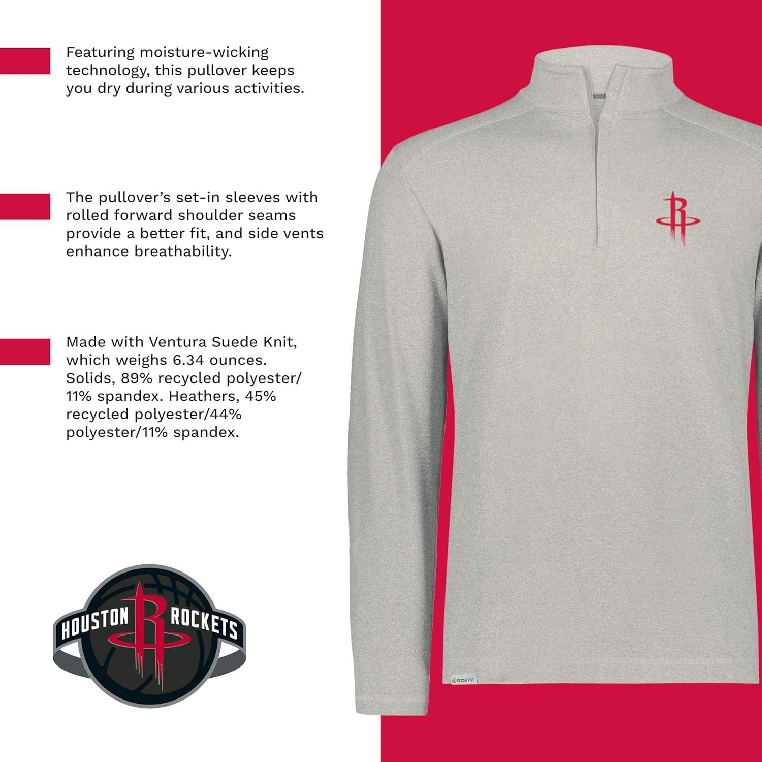 imageHolloway NBA 14 Zip Pullover Stylish NBA Team Gear Perfect for Training Casual and Game DayMulti