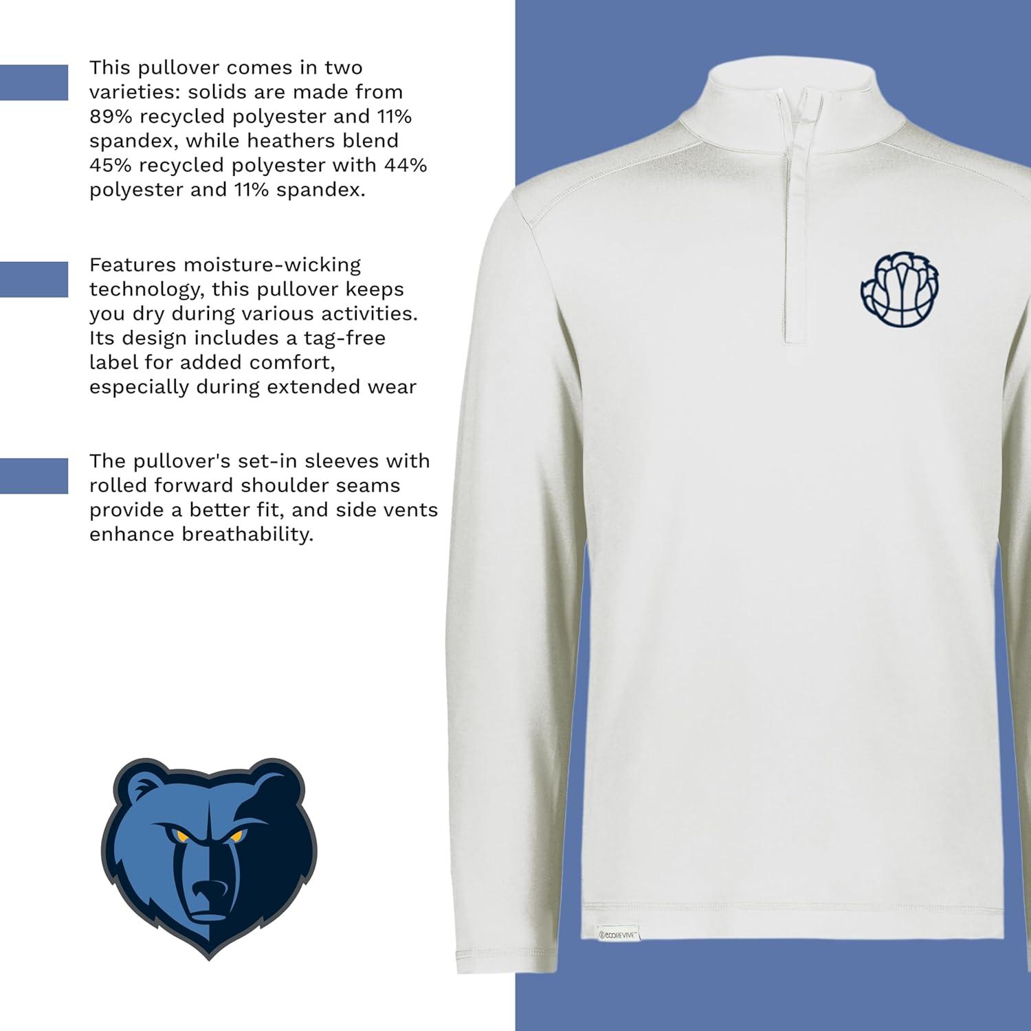 imageHolloway NBA 14 Zip Pullover Stylish NBA Team Gear Perfect for Training Casual and Game DayMulti