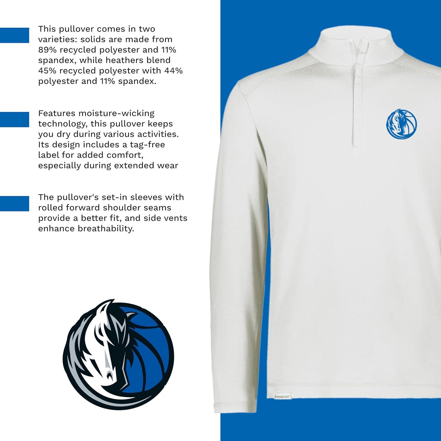 imageHolloway NBA 14 Zip Pullover Stylish NBA Team Gear Perfect for Training Casual and Game DayMulti