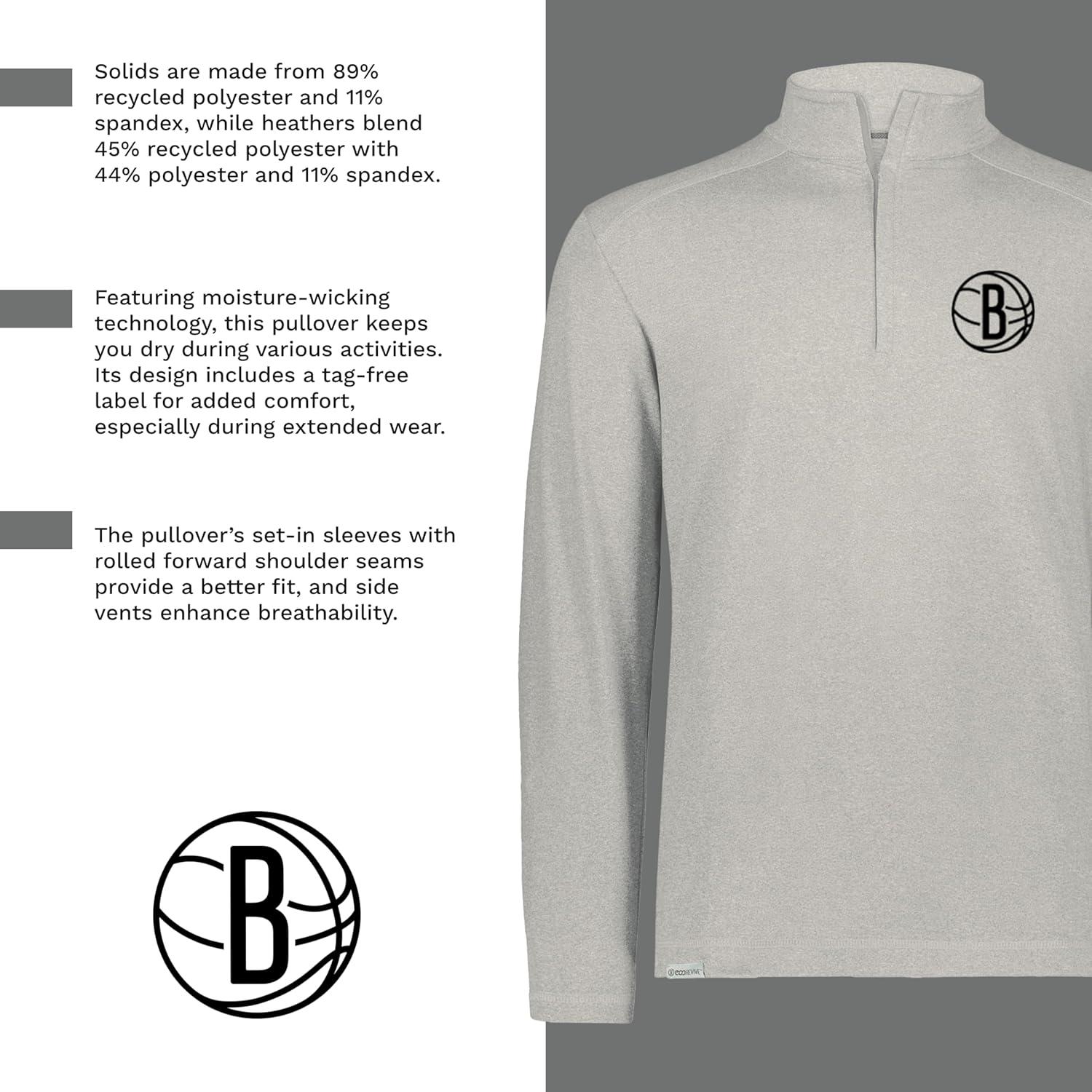 imageHolloway NBA 14 Zip Pullover Stylish NBA Team Gear Perfect for Training Casual and Game DayMulti