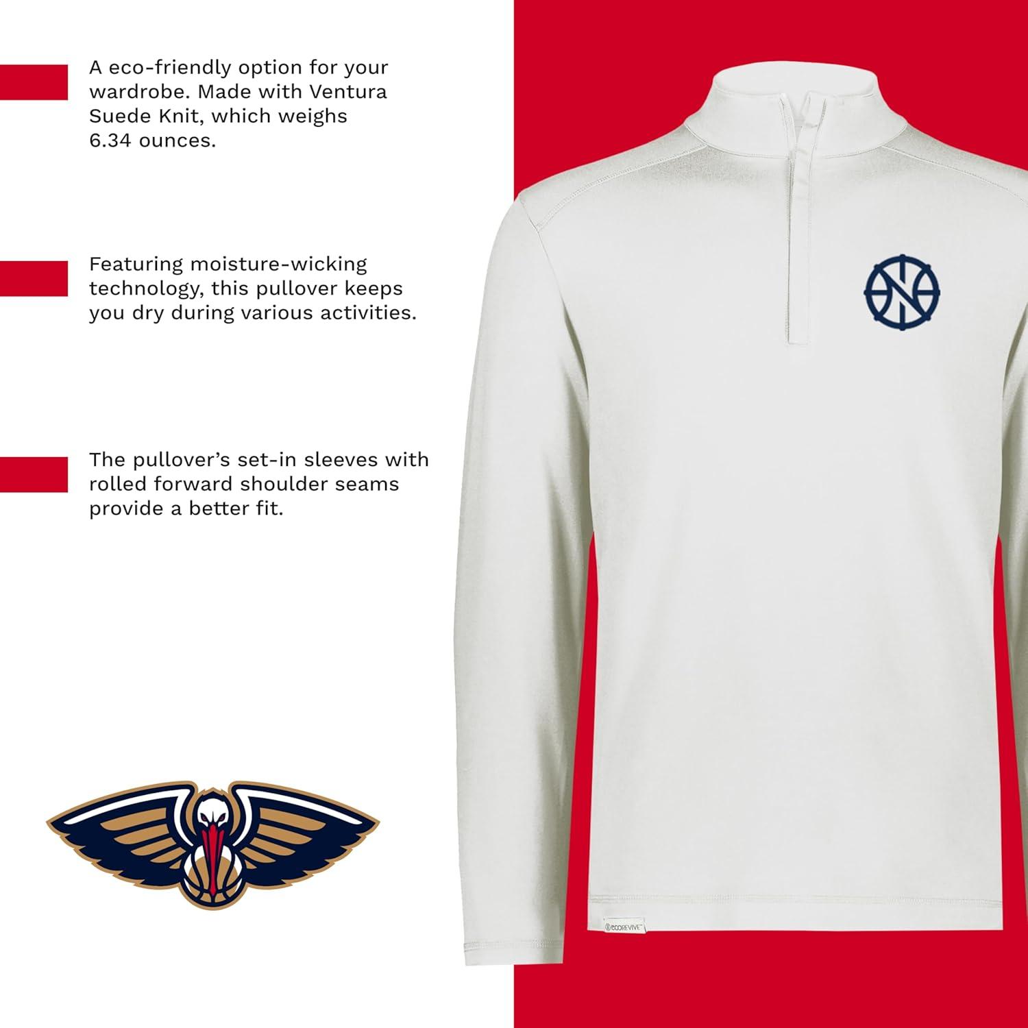 imageHolloway NBA 14 Zip Pullover Stylish NBA Team Gear Perfect for Training Casual and Game DayMulti