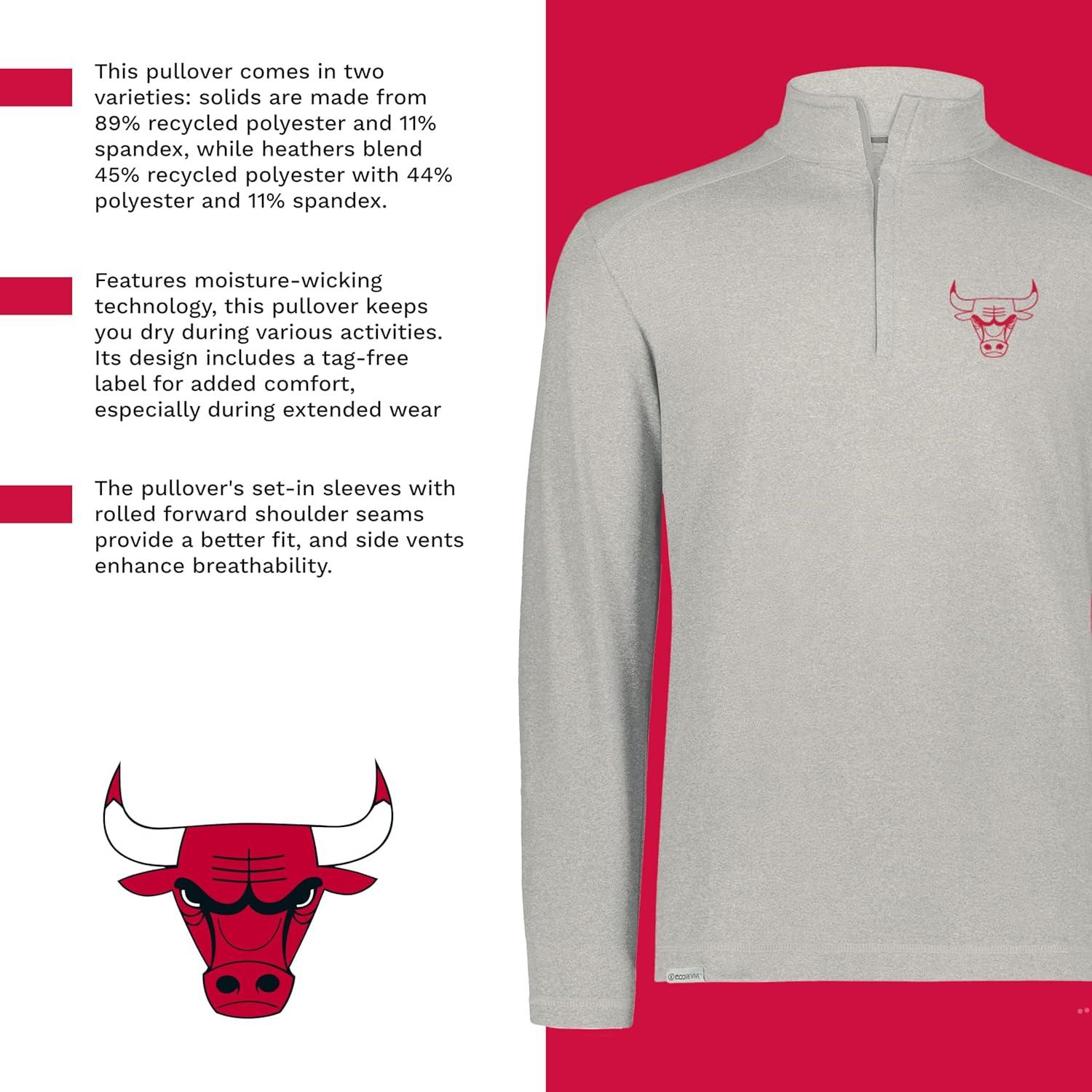 imageHolloway NBA 14 Zip Pullover Stylish NBA Team Gear Perfect for Training Casual and Game DayMulti